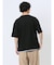 千鳥ジャガード フェイクVネック半袖Tシャツ