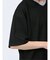 千鳥ジャガード フェイクVネック半袖Tシャツ