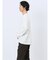 リンクスアーガイル フェイクVネック長袖Tシャツ