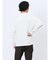 リンクスアーガイル フェイクVネック長袖Tシャツ