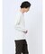 リンクスアーガイル フェイクVネック長袖Tシャツ