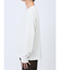 リンクスアーガイル フェイクVネック長袖Tシャツ