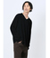 リンクスアーガイル フェイクVネック長袖Tシャツ