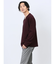 リンクスアーガイル フェイクVネック長袖Tシャツ