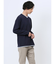 ダイアゴナル フェイクVネック長袖Tシャツ