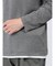メランジジャガード フェイクVネック長袖Tシャツ