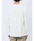 鹿の子ジャガード フェイクVネック長袖Tシャツ