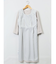 ウーリッシュ カシュクールワンピース ライトグレー(セットアップ可能)