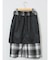 シャギー ビット付き タイトスカート