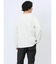 ジオメトリックジャガード フェイクVネック長袖Tシャツ