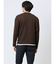 ヘリンボンジャガード フェイクVネック長袖Tシャツ
