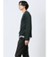 ヘリンボンジャガード フェイクVネック長袖Tシャツ