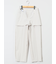ダブルクロス セミワイドパンツ ライトグレー(セットアップ可能)