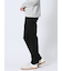 クロスストレッチ スリムパンツ ツイル黒