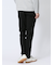 クロスストレッチ スリムパンツ ツイル黒