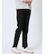 クロスストレッチ スリムパンツ ツイル黒