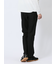 クロスストレッチ スリムパンツ ピンヘッド黒