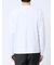 【DRESS T-SHIRT】綿ストレッチ スロープネック長袖Tシャツ