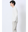 リンクスジャガード クルーネック長袖Tシャツ
