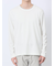リンクスジャガード クルーネック長袖Tシャツ
