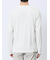 リンクスジャガード クルーネック長袖Tシャツ