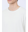 リンクスジャガード クルーネック長袖Tシャツ
