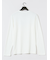 リンクスジャガード クルーネック長袖Tシャツ