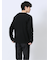 リンクスジャガード クルーネック長袖Tシャツ
