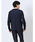 リンクスジャガード クルーネック長袖Tシャツ