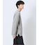 透かし編みクルーニット&長袖Tシャツ アンサンブル