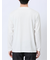 透かし編みクルーニット&長袖Tシャツ アンサンブル