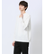 ノータベネ/NOTABENE ふくれチェック クルーネック長袖Tシャツ