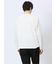 ノータベネ/NOTABENE ふくれチェック クルーネック長袖Tシャツ