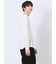 ノータベネ/NOTABENE ふくれチェック クルーネック長袖Tシャツ