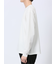 ノータベネ/NOTABENE ふくれチェック クルーネック長袖Tシャツ