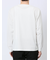 ノータベネ/NOTABENE ふくれチェック クルーネック長袖Tシャツ