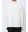 ノータベネ/NOTABENE ふくれチェック クルーネック長袖Tシャツ