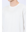 ノータベネ/NOTABENE ふくれチェック クルーネック長袖Tシャツ