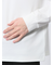 ノータベネ/NOTABENE ふくれチェック クルーネック長袖Tシャツ