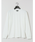 ノータベネ/NOTABENE ふくれチェック クルーネック長袖Tシャツ
