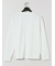 ノータベネ/NOTABENE ふくれチェック クルーネック長袖Tシャツ