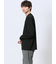 ノータベネ/NOTABENE ふくれチェック クルーネック長袖Tシャツ