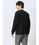 ノータベネ/NOTABENE ふくれチェック クルーネック長袖Tシャツ
