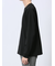 ノータベネ/NOTABENE ふくれチェック クルーネック長袖Tシャツ