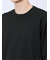 ノータベネ/NOTABENE ふくれチェック クルーネック長袖Tシャツ