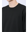 ノータベネ/NOTABENE ふくれチェック クルーネック長袖Tシャツ