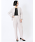 ストレッチウォッシャブル オックス ストレートパンツ グレー(セットアップ可能)