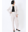 ストレッチウォッシャブル オックス ストレートパンツ グレー(セットアップ可能)