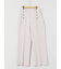 ストレッチウォッシャブル オックス ストレートパンツ グレー(セットアップ可能)