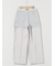 ストレッチウォッシャブル オックス ストレートパンツ グレー(セットアップ可能)